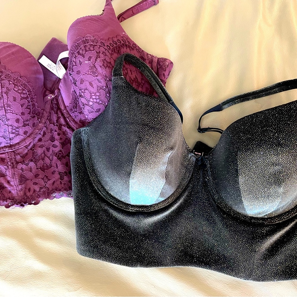 Body by Victoria- Bralette set of two - like new - worn once or twice - 38D